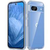 FNTCASE für Google Pixel 8A 6,1 Zoll Hülle: Klare, schlanke, vergilbungsfreie, stoßfeste Schutzhülle
